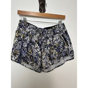 Lululemon Tracker Short Floral Metropolis Multi Run Gym Size 8/10